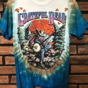 Grateful Dead Fall Tour 1994 Tie-Dye Vntg Tee